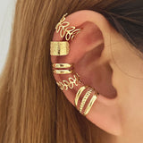 Trendy Ear Cuff Set zonder Gaatjes voor Stijlvolle Look
