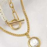 Gelaagde Ketting Set met Hart en Hanger voor Elegante Look