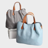 Dames Grijs Leren Tas