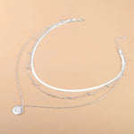 Gelaagde Ketting Set met Hanger voor Elegante Look.