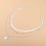 Gelaagde Ketting Set met Hanger voor Elegante Look.