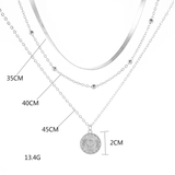 Gelaagde Ketting Set met Hanger voor Elegante Look.
