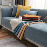 Beige Bankhoes met Fijne Geweven Structuur