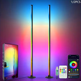 RGBIC LED Vloerlamp met App- en Afstandsbediening