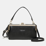 Compacte crossbody telefoontas met verstelbare schouderband