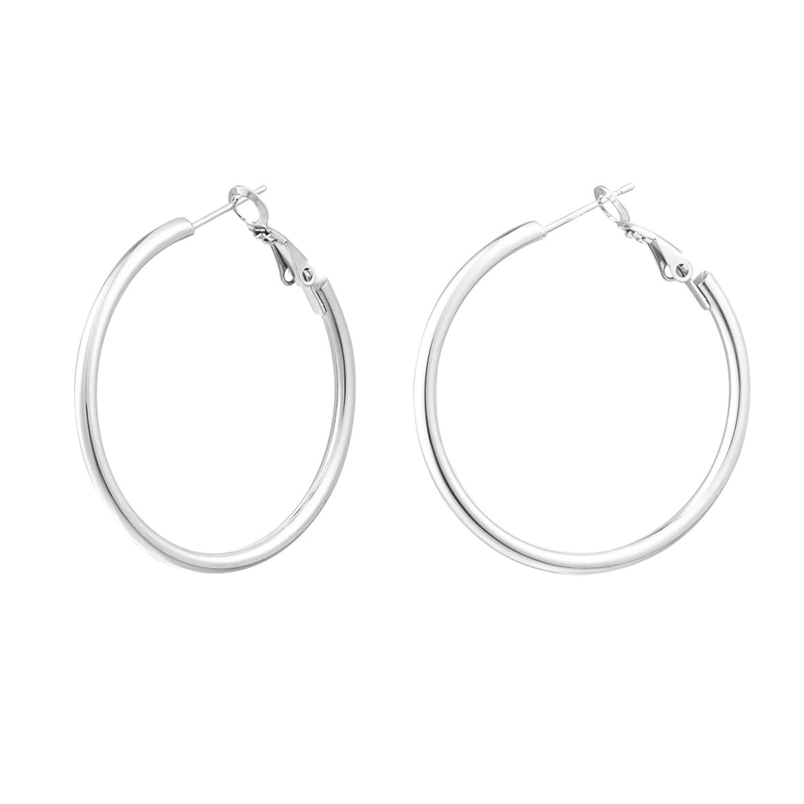 Minimalistische Oorringen met Klassiek Design