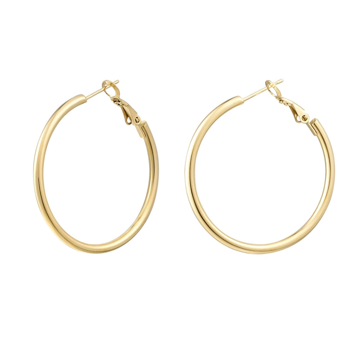 Klassieke Hoepel Oorbellen voor Tijdloze en Elegante Look.
