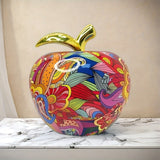 Kleurrijk Appelbeeldje – Decoratieve Tafeldecoratie
