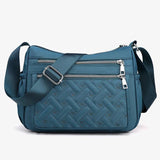 Waterafstotende crossbody tas voor dames met vakken
