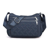 Waterafstotende crossbody tas voor dames met vakken