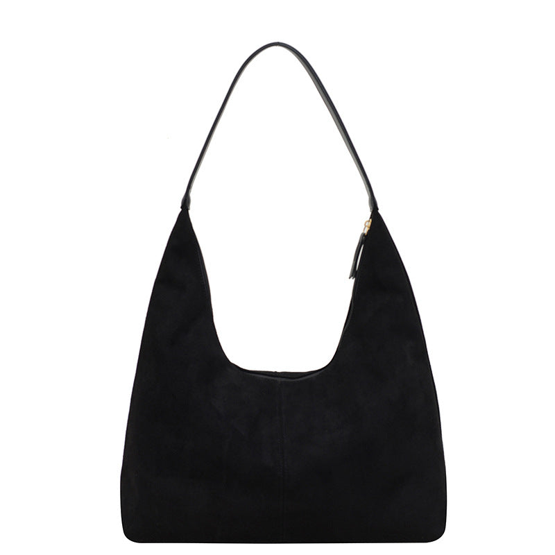Evie | Vegan Suede Hobo Tas