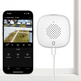 Witte 2K WiFi Beveiligingscamera met Bewegingsdetectie