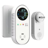 Witte 4-in-1 Koolmonoxidemelder met Digitaal Display