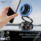 Zwarte 360° Magnetische Telefoonhouder voor Auto