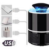 Witte UV Insectenvanger met Ventilator