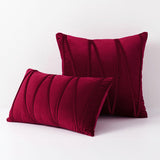Decoratieve Kussenhoes met Reliëfpatroon – Roze