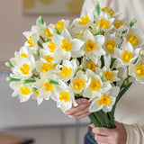 Kunstmatige Narcissen – Set van 5 Decoratieve Bloemen
