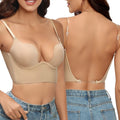 Onzichtbare Push Up BH met Lage Rug voor Perfecte Pasvorm.