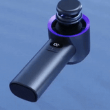Grijze Draagbare Mini Ventilator met Digitale Display