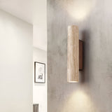Travertin Wandlamp met Up- en Downlight