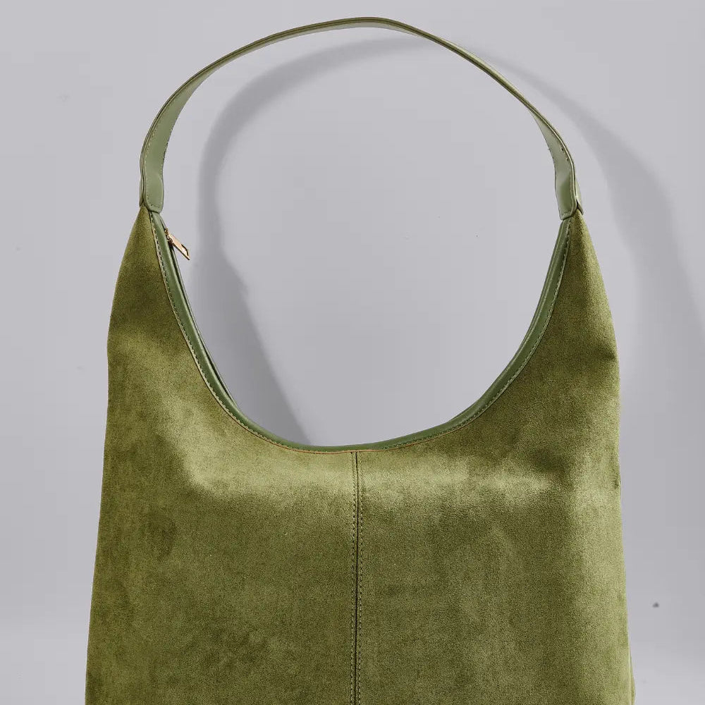 Evie | Vegan Suede Hobo Tas
