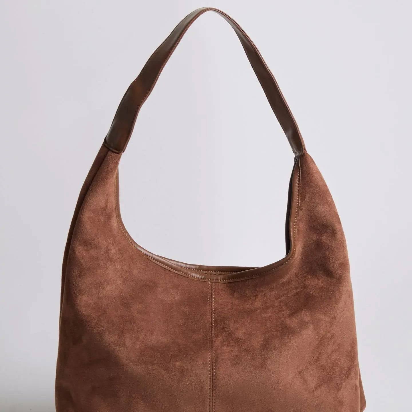 Evie | Vegan Suede Hobo Tas