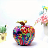 Kleurrijk Appelbeeldje – Decoratieve Tafeldecoratie
