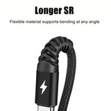Gevlochten USB-C Kabel – 240W Snellaadkabel