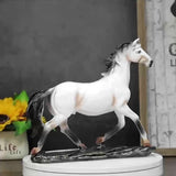 Vintage Paardenbeeld van Resin voor Binnen & Buiten