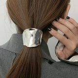 Minimalistische Haarclip met Metalen Design voor Elegante Look