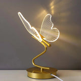 Gouden Vlinder LED Tafellamp met Warm Licht