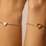 Gouden Dames Armband met Hartjes