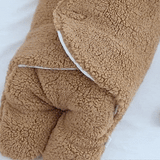 Baby Inbakerslaapzak Bruin met Beertjesoren