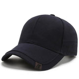 Baseball Cap Beige met Gebogen Klep