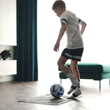 Voetbal Trainingsmat Zwart met Trainingszones