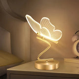 Gouden Vlinder LED Tafellamp met Warm Licht