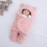 Baby Inbakerslaapzak Bruin met Beertjesoren