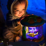 Interactieve LED Aquarium Speelgoedlamp – Blauw & Geel