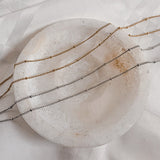 Minimalistische Schakelketting Fijn Elegant Design
