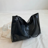Ruime schoudertas voor dames, minimalistisch design