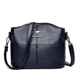Dames crossbody tas van vegan leer met afneembare band