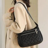 Waterafstotende crossbody tas voor dames met vakken