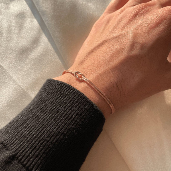 Minimalistische Armband met Fijne Schakel.
