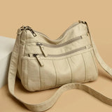 Dames crossbody tas van PU-leer met verstelbare band