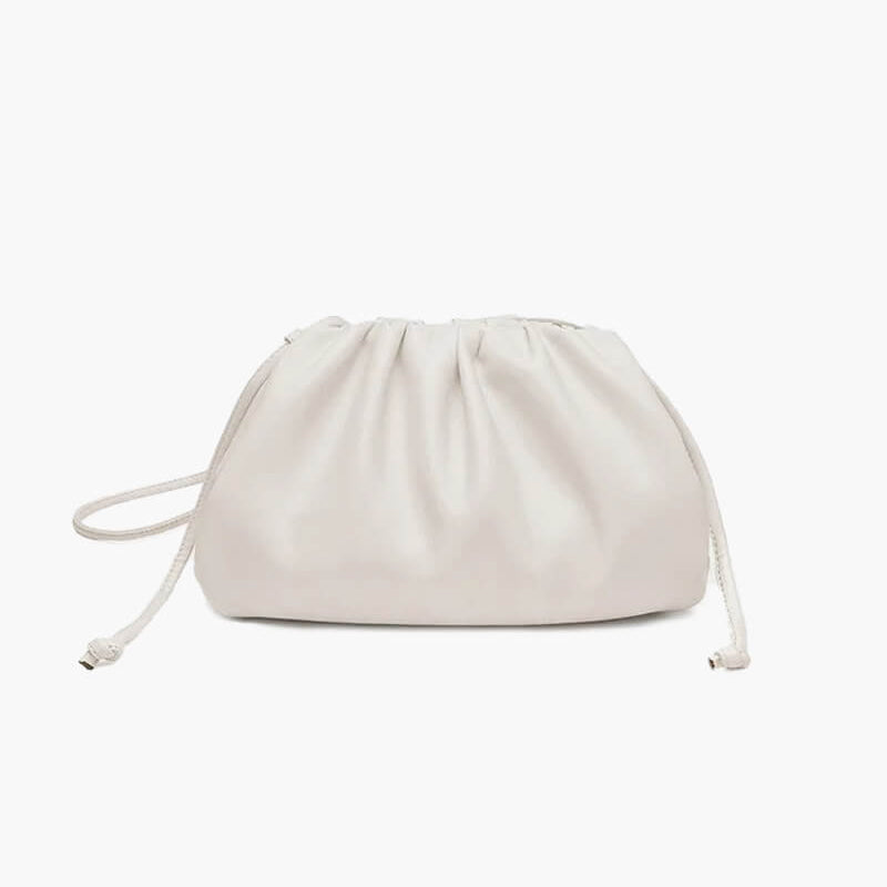 Compacte crossbody tas dames van vegan leer
