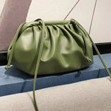 Compacte crossbody tas dames van vegan leer