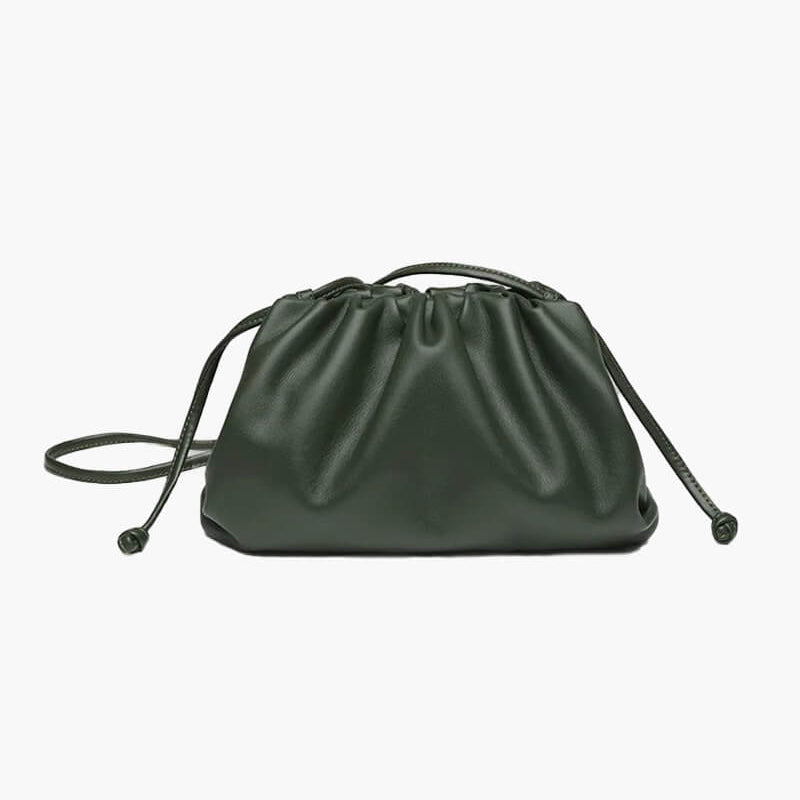 Compacte crossbody tas dames van vegan leer