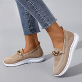 Tijdloos Camel Slip Loafers