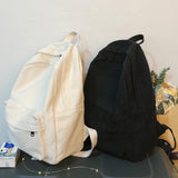Waterafstotende canvas rugzak met laptopvak, 20 liter