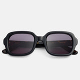 Vierkante Zonnebril Tortoise Retro Modern Design